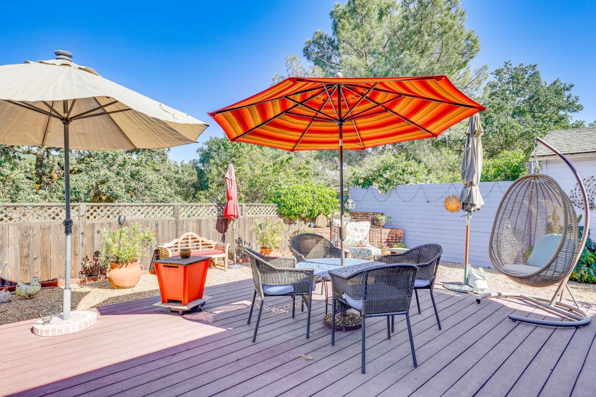 Romantic Casita With Garden And Deck 2 Miles To Plaza! Sonoma Buitenkant foto