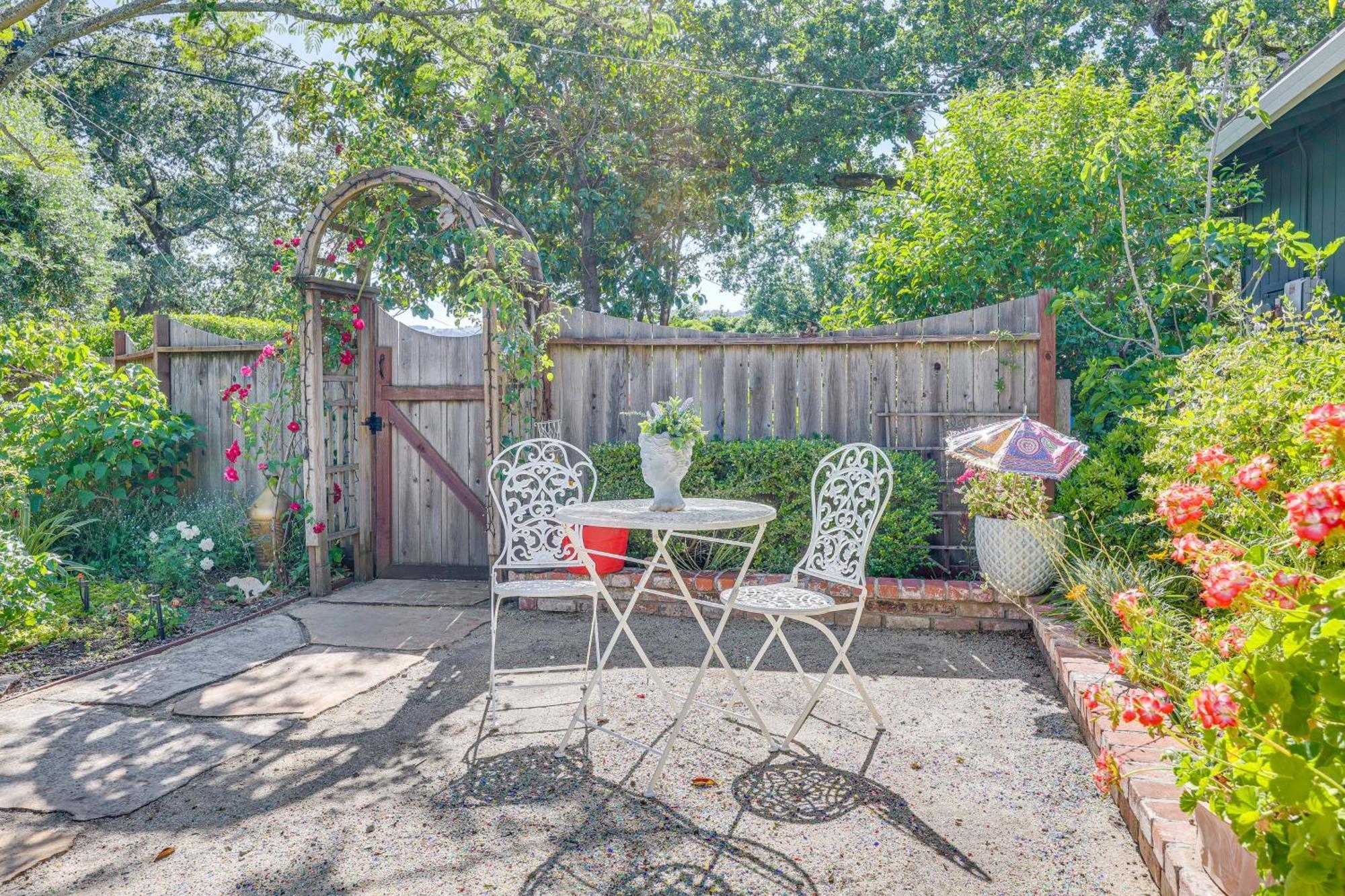 Romantic Casita With Garden And Deck 2 Miles To Plaza! Sonoma Buitenkant foto