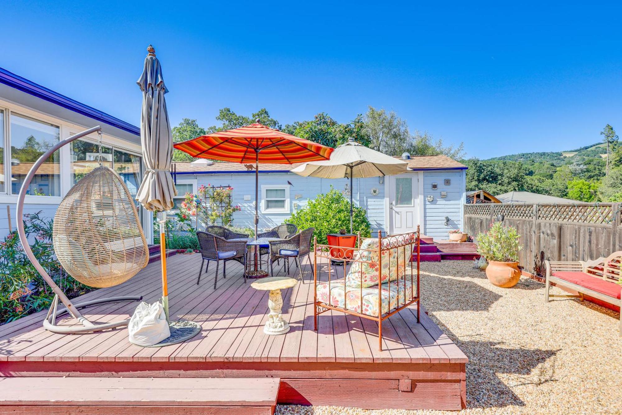Romantic Casita With Garden And Deck 2 Miles To Plaza! Sonoma Buitenkant foto