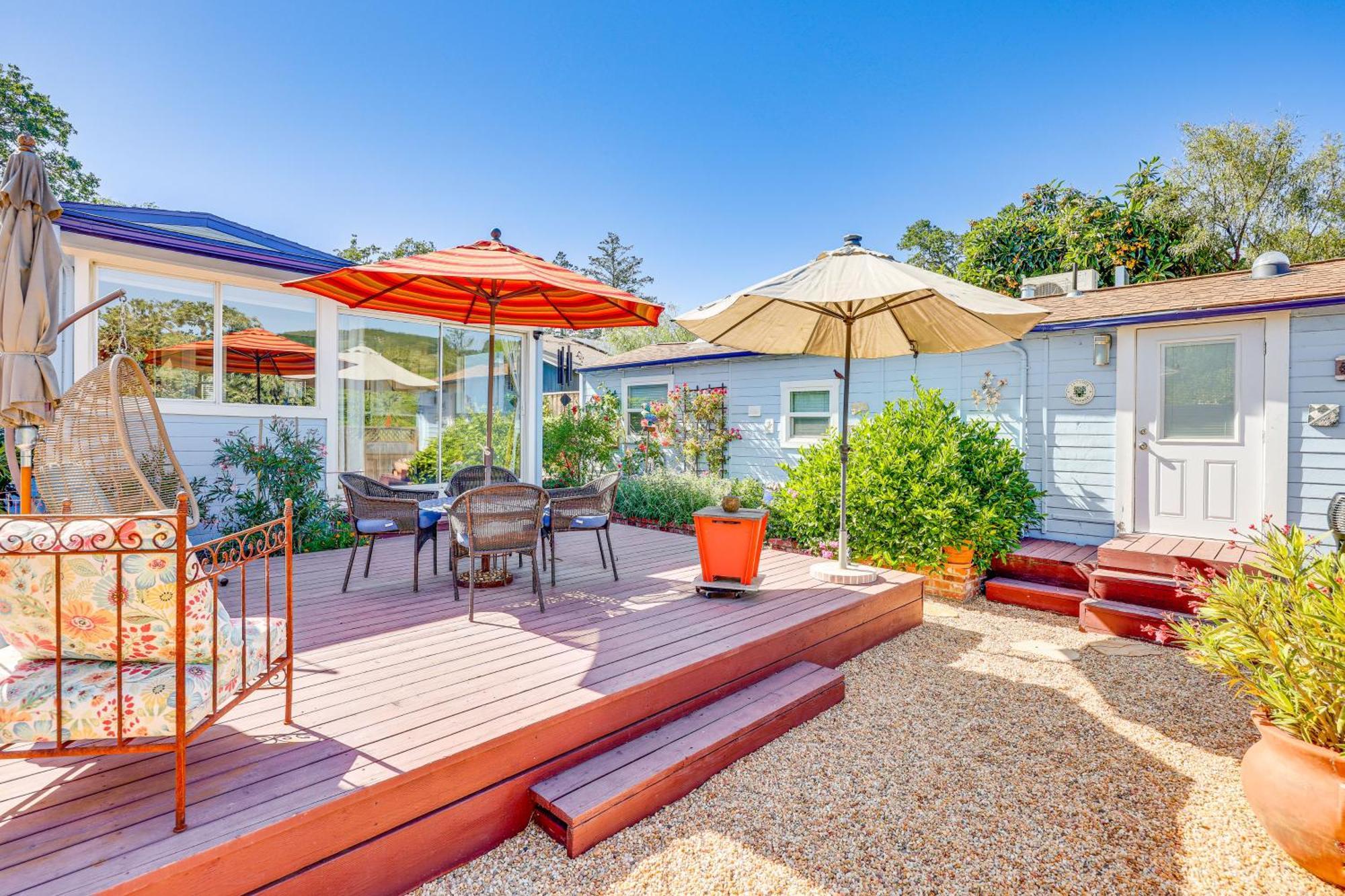 Romantic Casita With Garden And Deck 2 Miles To Plaza! Sonoma Buitenkant foto