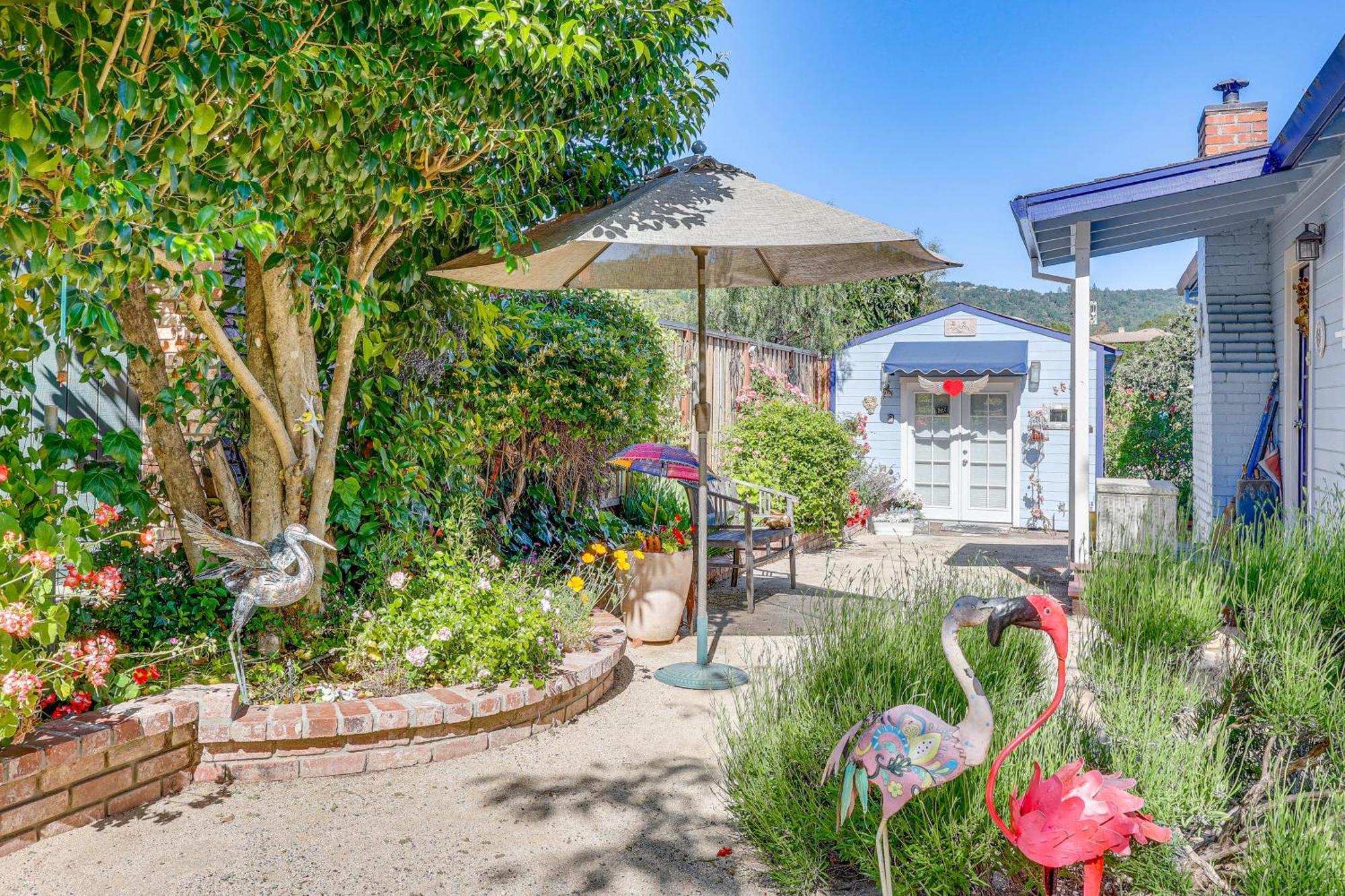 Romantic Casita With Garden And Deck 2 Miles To Plaza! Sonoma Buitenkant foto